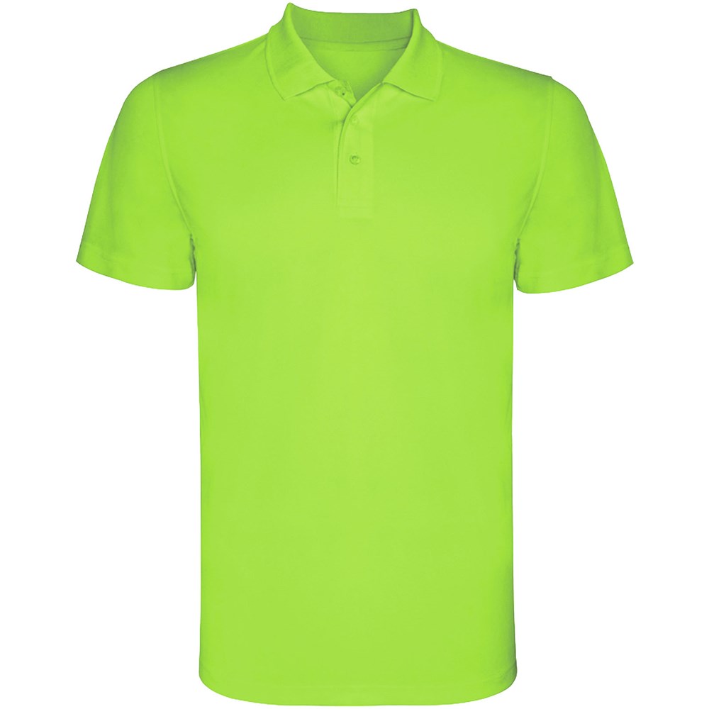Monzha Sport Poloshirt für Kinder limone