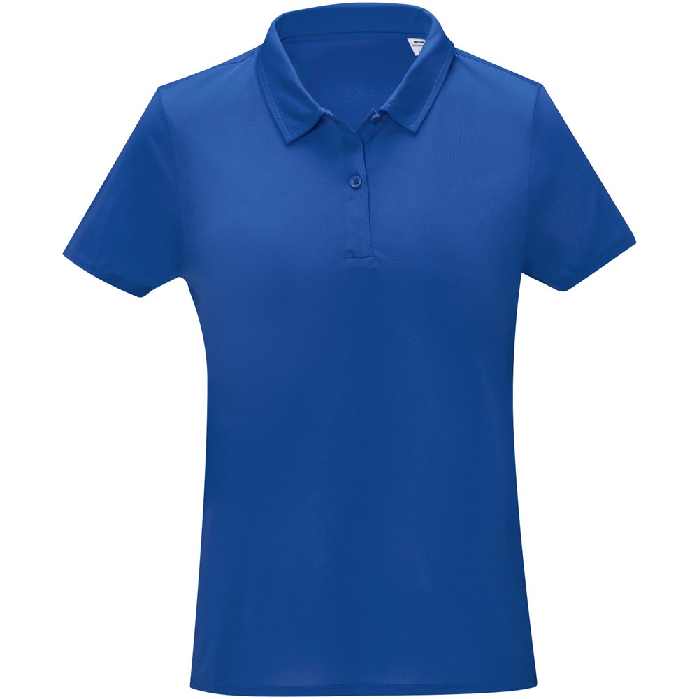 Deimos Poloshirt cool fit mit Kurzärmeln für Damen blau