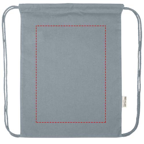 Oregon Blend 140 g/m² GRS-recycelter Turnbeutel 5 L