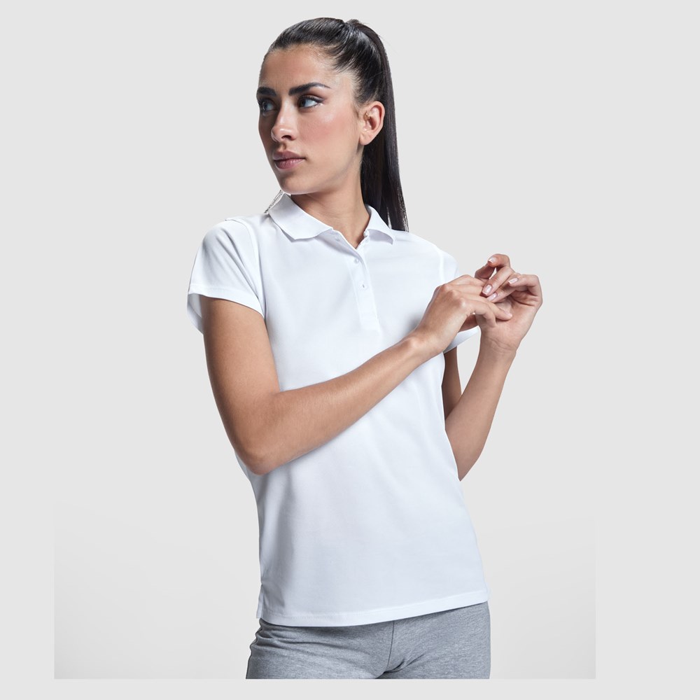 Monzha Sport Poloshirt für Damen farngrün