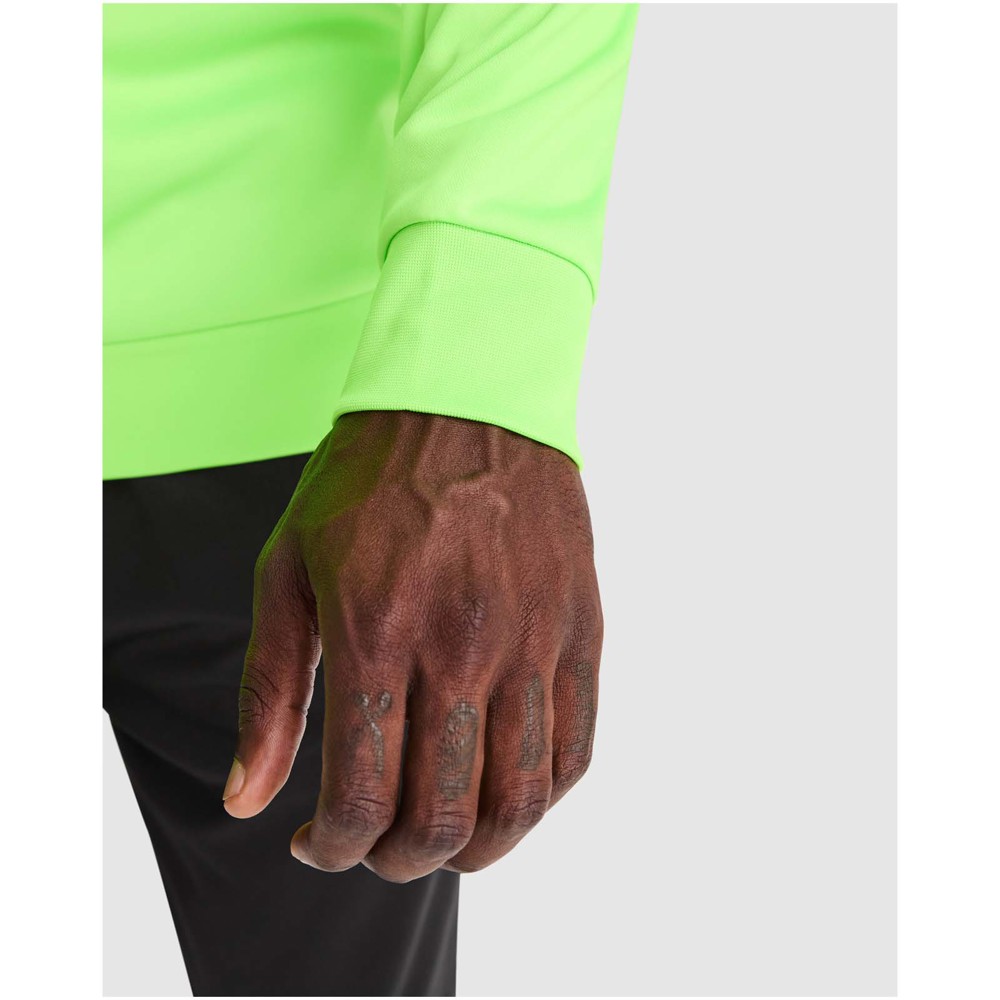Epiro 200 g/m² Half-Zip Sweatshirt Unisex fluorgrün