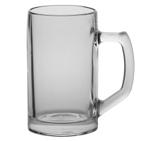 Bierglas 0,5 Liter Henkel