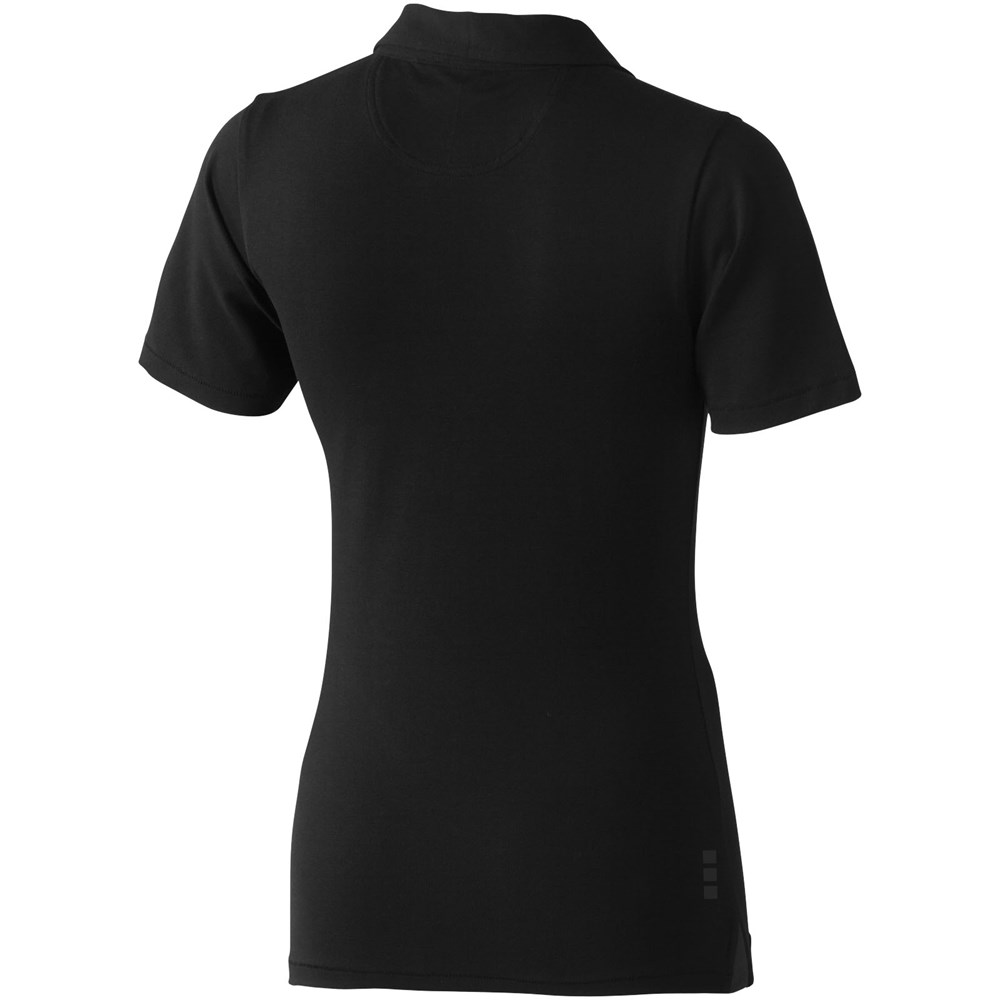 Markham Stretch Poloshirt für Damen schwarz