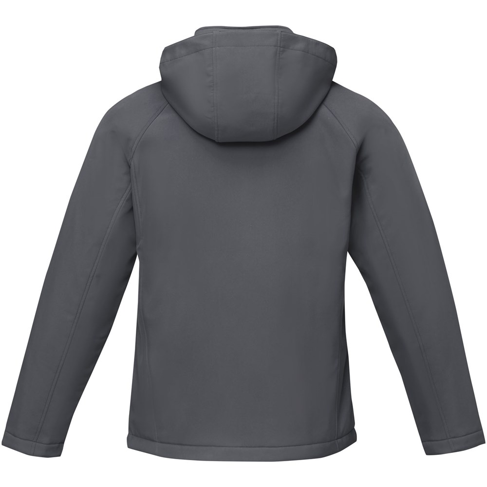 Notus wattierte Softshell Herrenjacke storm grey
