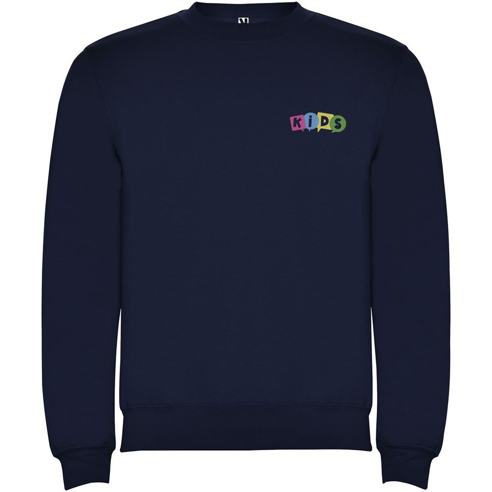 Clasica Sweatshirt mit Rundhalsausschnitt für Kinder Navy Blue