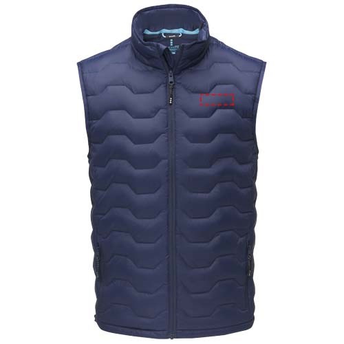 Epidote GRS isolierter Daunen-Bodywarmer aus recyceltem Material für Herren navy