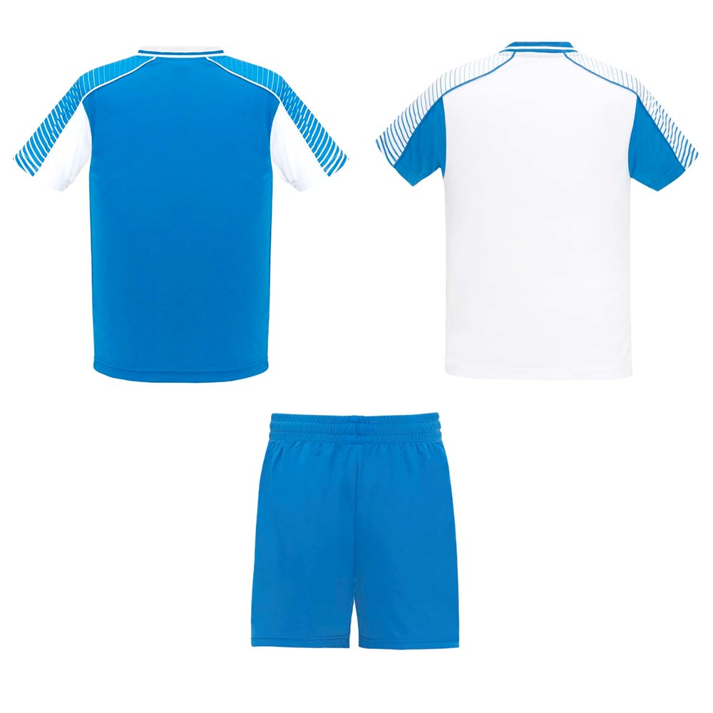 Juve Sport-Set für Kinder weiss, royalblau