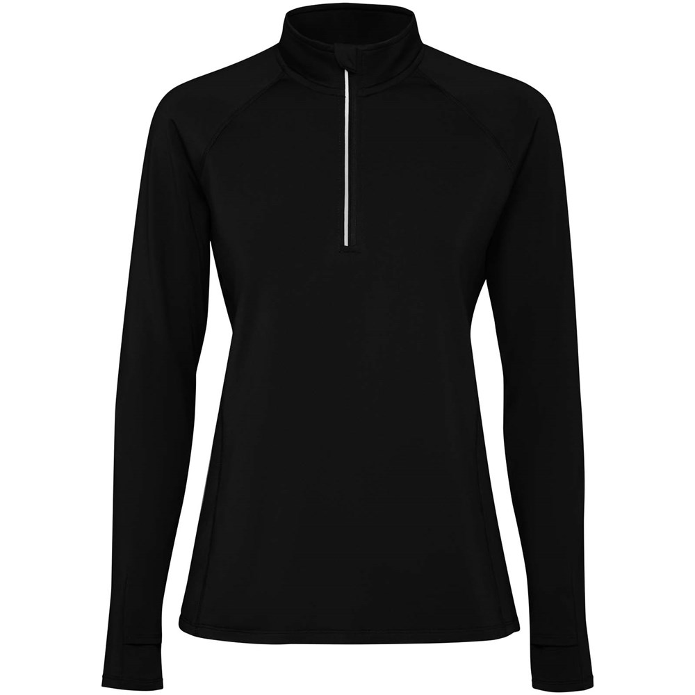 Estambul Half-Zip Sweatshirt für Damen schwarz