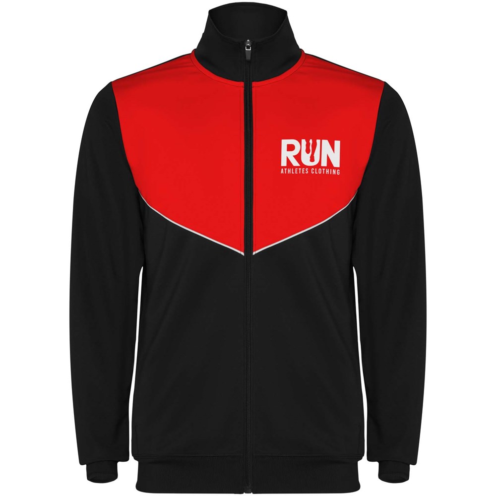 Evans Trainingsanzug Unisex schwarz, rot