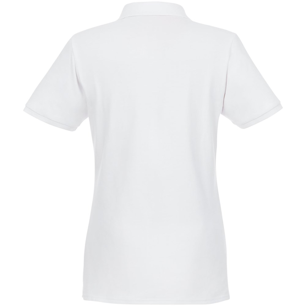 Beryl Poloshirt aus Bio-Recyclingmaterial für Damen weiss