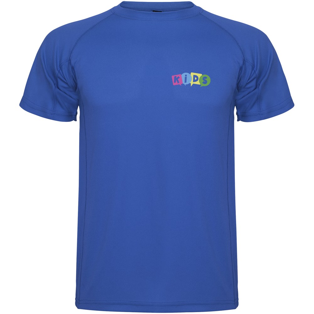 Montecarlo Sport T-Shirt für Kinder royalblau