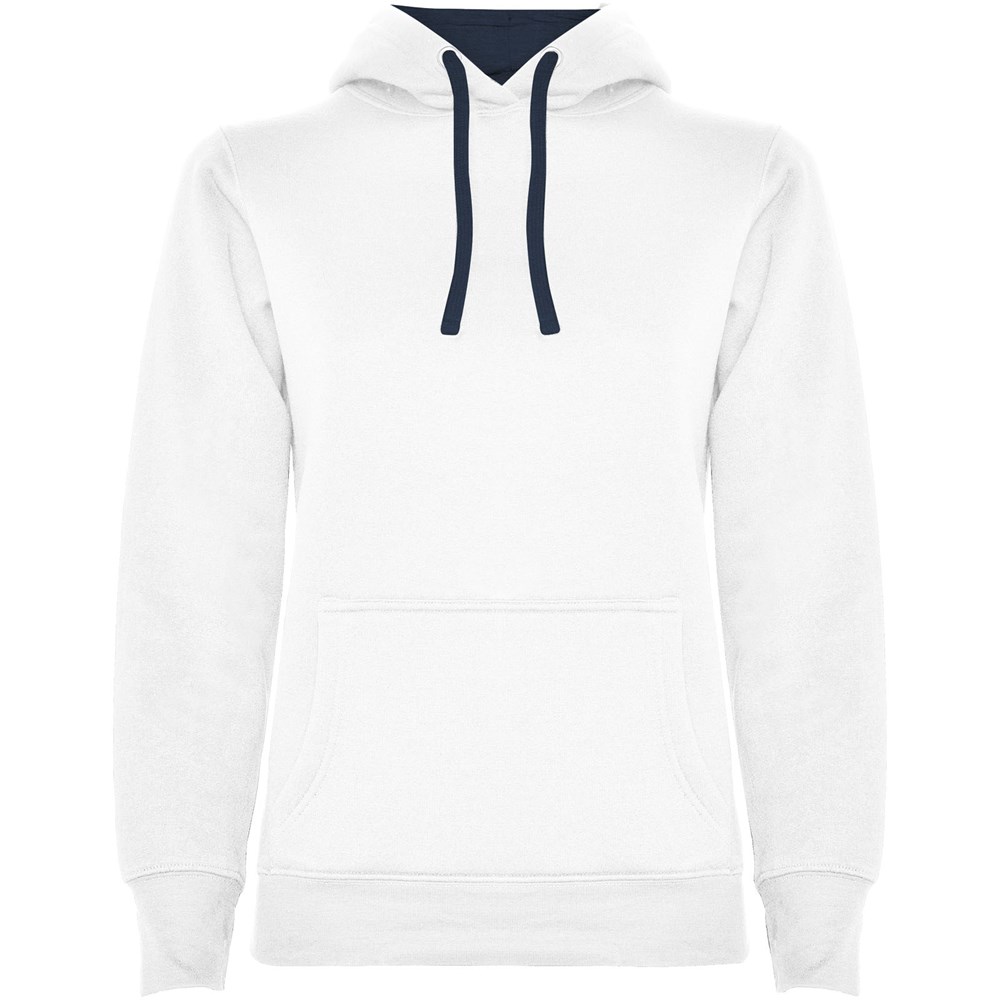 Urban Kapuzenpullover für Damen weiss, Navy Blue