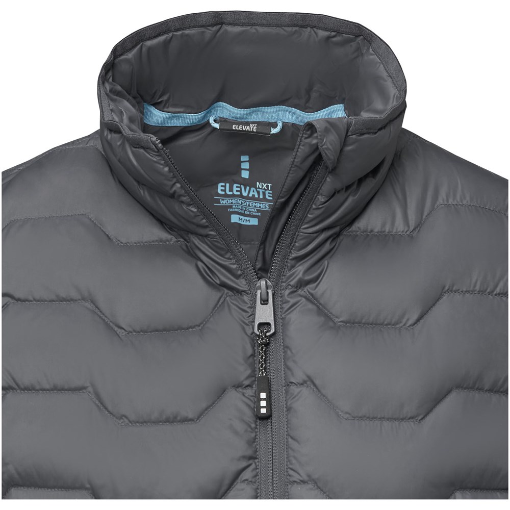 Epidote GRS isolierter Daunen-Bodywarmer für Damen aus recyceltem Material storm grey