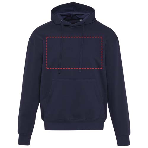 Boris Oversize Kapuzenpullover aus recycelter 280 g/m2 Bio Baumwolle (OCS), unisex navy