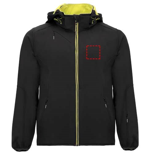 Siberia Softshelljacke Unisex schwarz