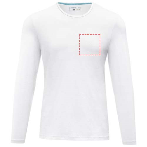 Ponoka Langarmshirt für Herren weiss