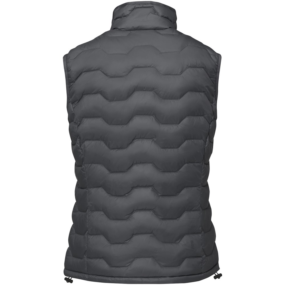 Epidote GRS isolierter Daunen-Bodywarmer für Damen aus recyceltem Material storm grey