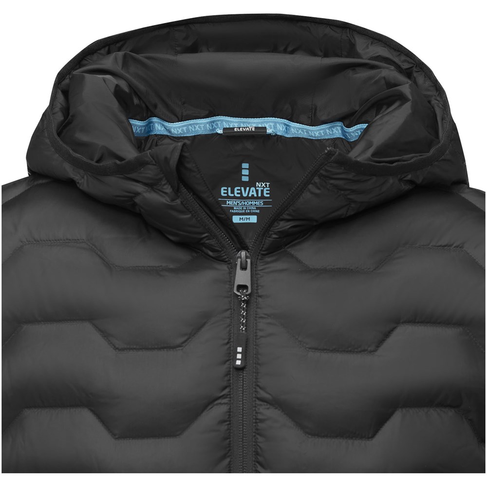 Petalite GRS Daunenjacke aus recyceltem Material für Herren schwarz