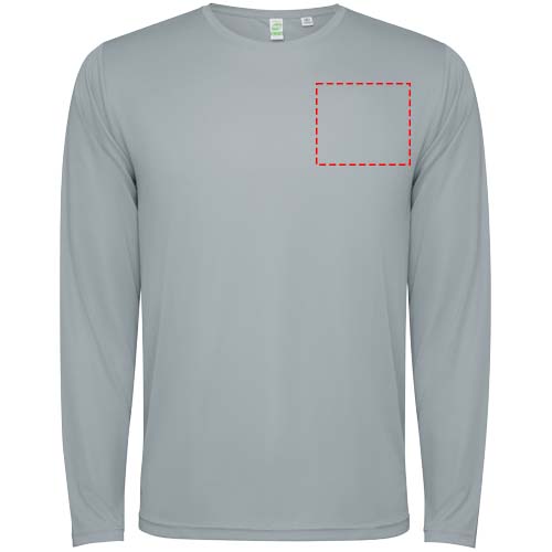Estoril Langarm-Shirt für Kinder grau