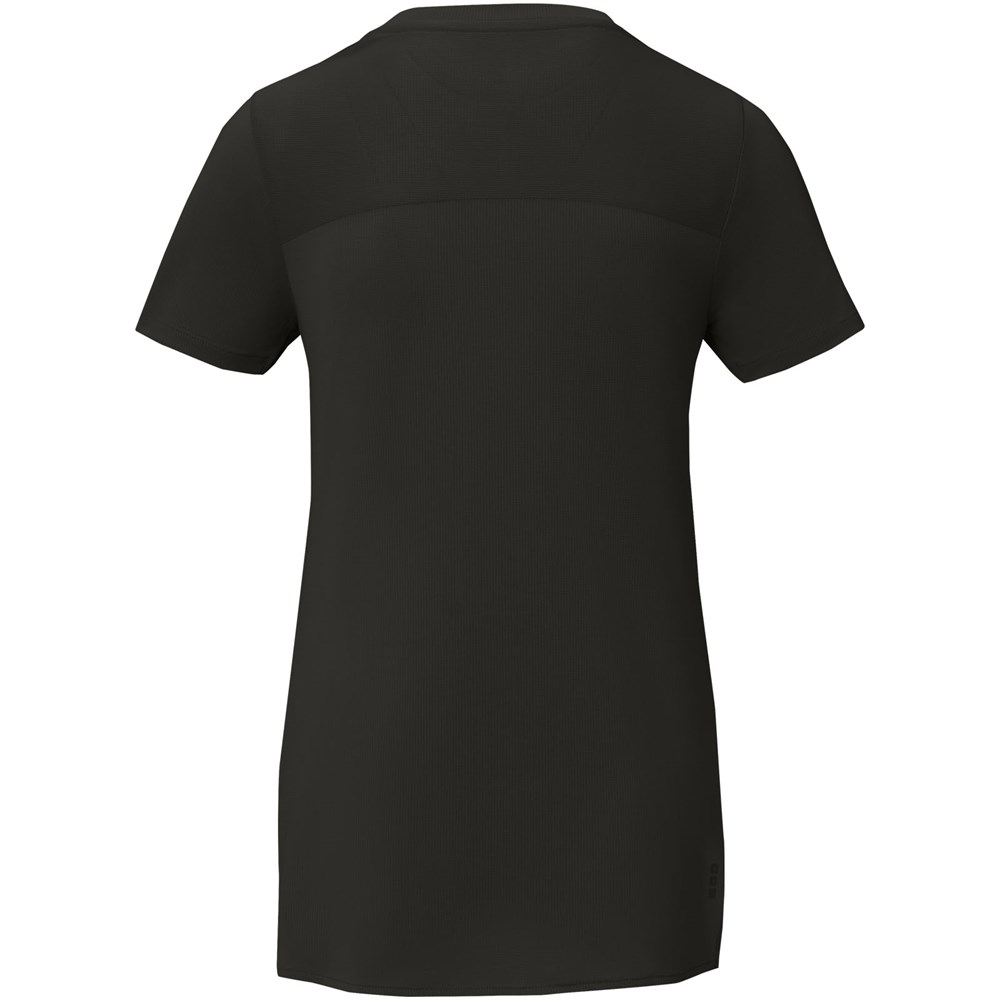 Borax Cool Fit T-Shirt aus recyceltem GRS Material für Damen schwarz