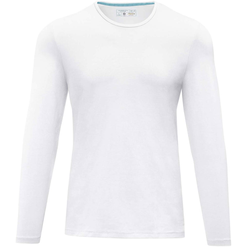 Ponoka Langarmshirt für Herren weiss