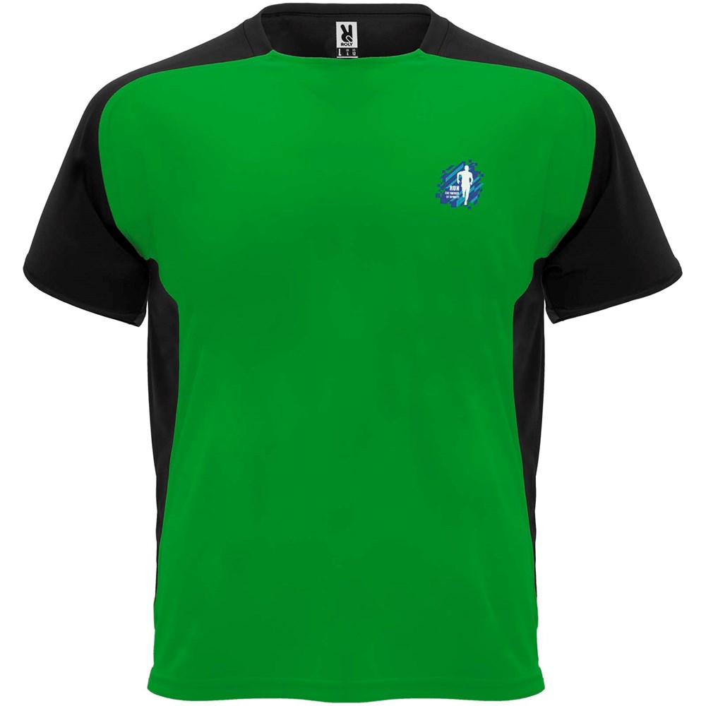 Bugatti T-Shirt Unisex aus recyceltem Material farngrün, schwarz