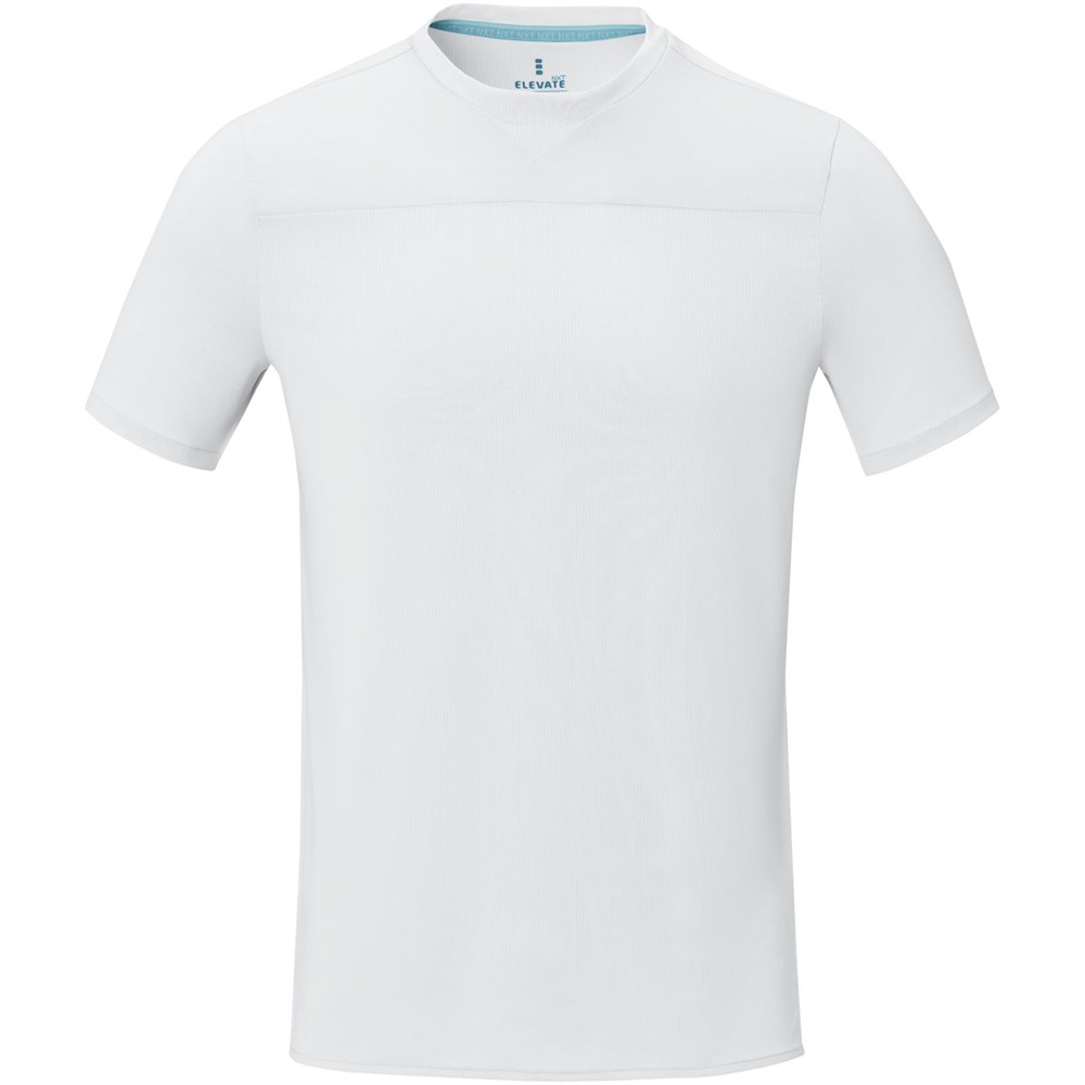 Borax Cool Fit T-Shirt aus recyceltem GRS Material für Herren weiss