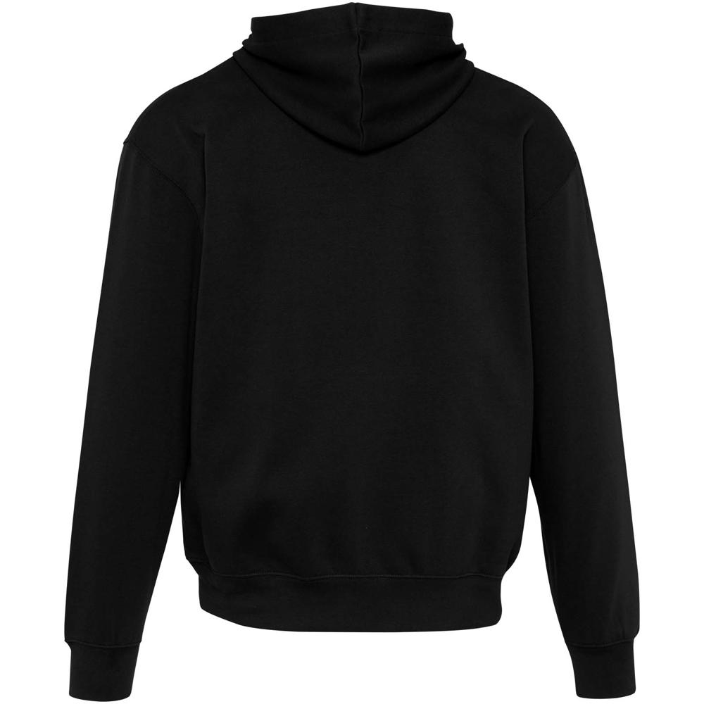 Boris Oversize Kapuzenpullover aus recycelter 280 g/m2 Bio Baumwolle (OCS), unisex schwarz