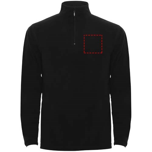 Himalaya 1/4 Zip - Fleecepullover für Herren schwarz