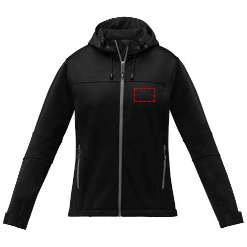 Match Softshelljacke für Damen schwarz