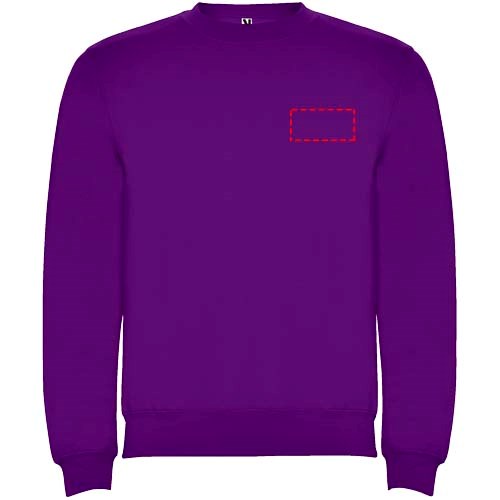 Clasica Sweatshirt mit Rundhalsausschnitt für Kinder lila