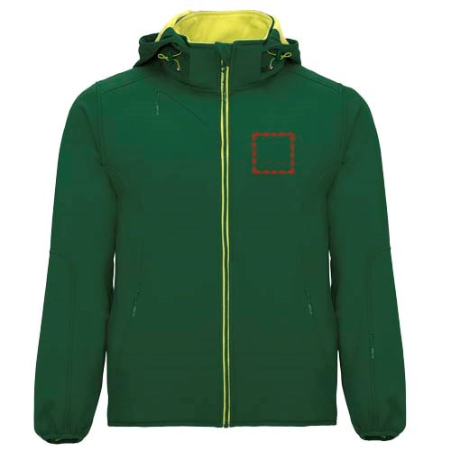 Siberia Softshelljacke Unisex dunkelgrün