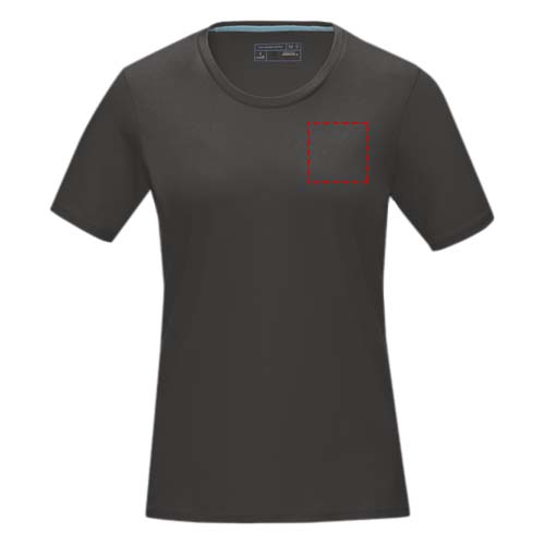 Azurite T-Shirt aus Bio-Baumwolle für Damen storm grey