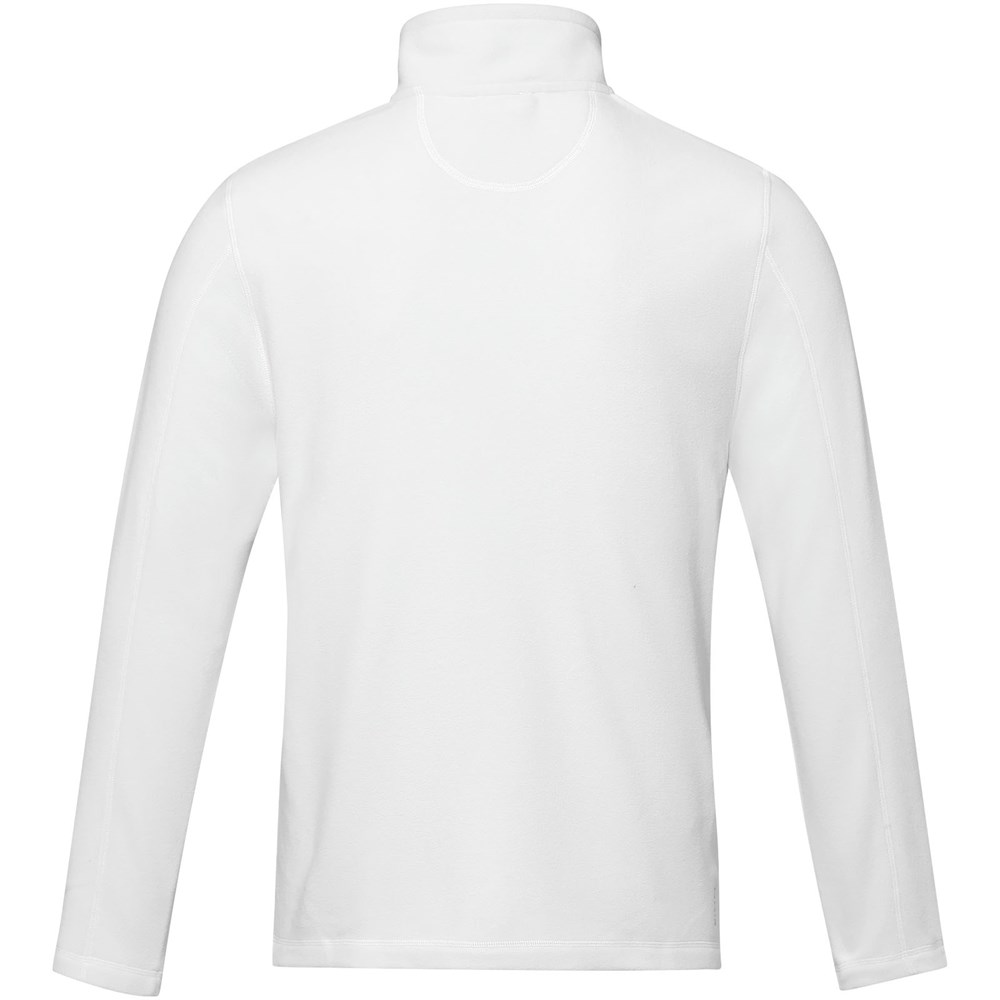 Amber GRS recycelte Fleecejacke für Herren weiss