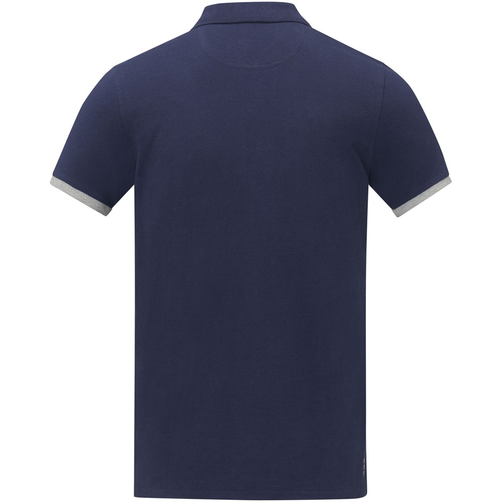 Morgan Polo für Herren, zweifarbig navy