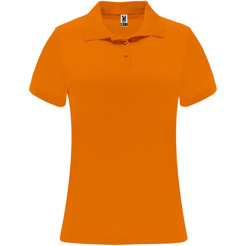 Monzha Sport Poloshirt für Damen Fluor Orange
