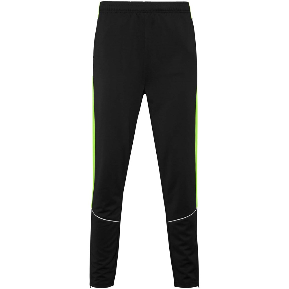 Evans Trainingsanzug Unisex schwarz, limone