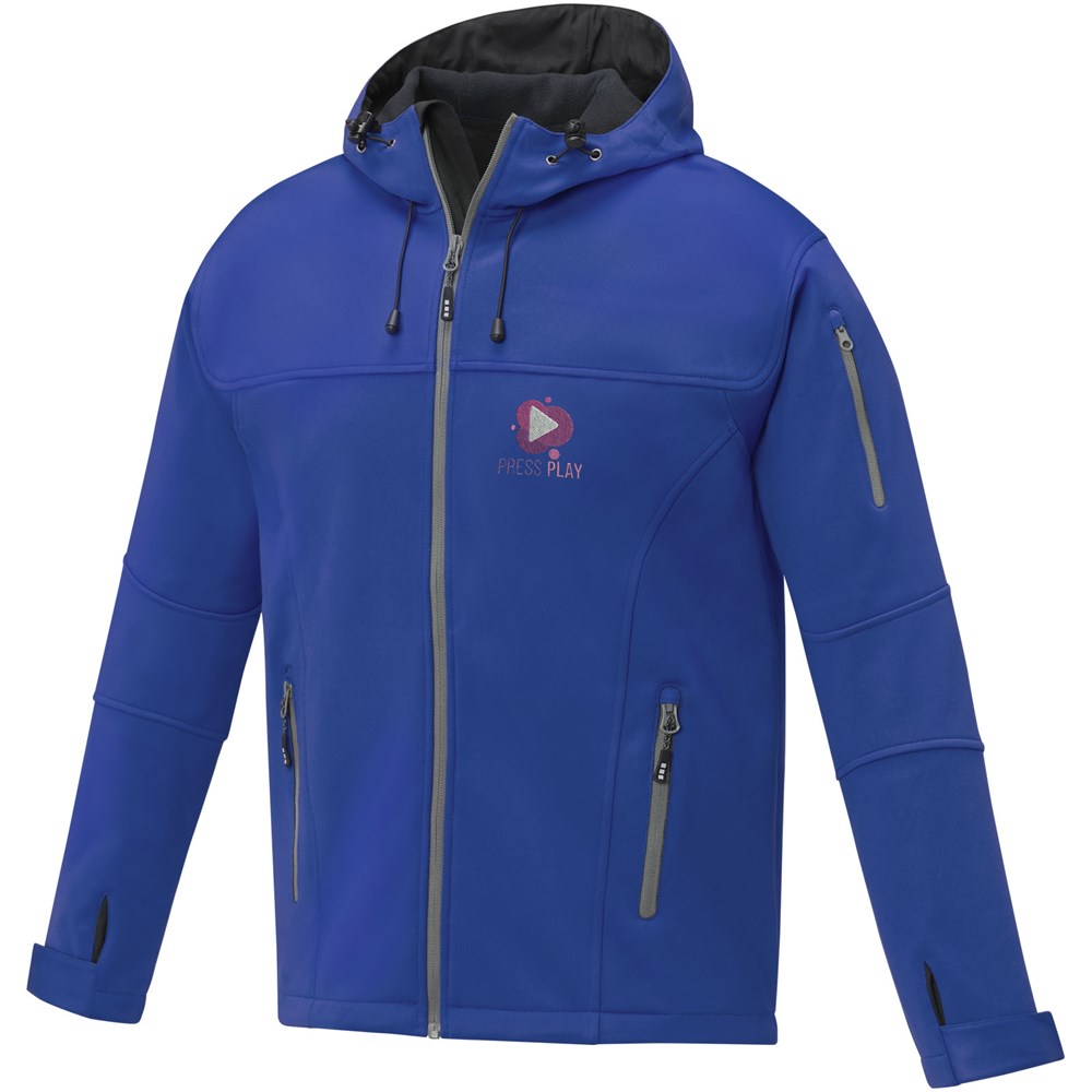Match Softshelljacke für Herren blau