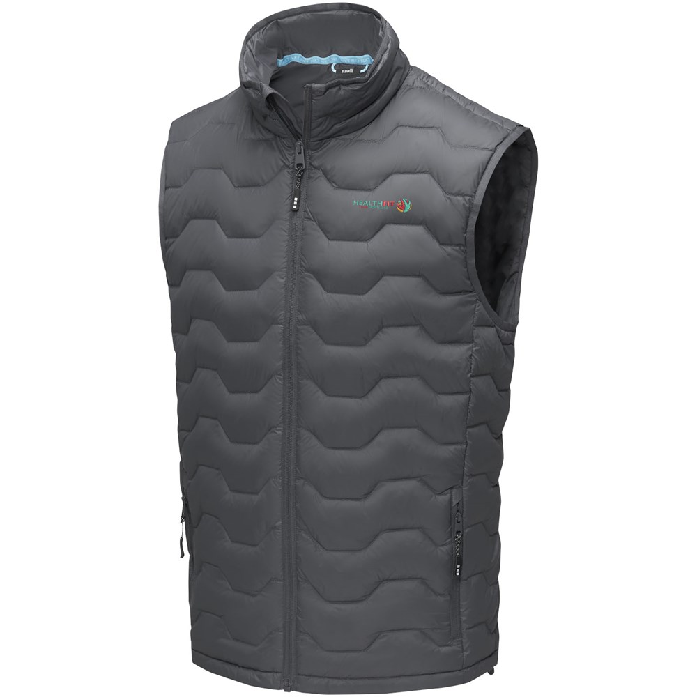 Epidote GRS isolierter Daunen-Bodywarmer aus recyceltem Material für Herren storm grey