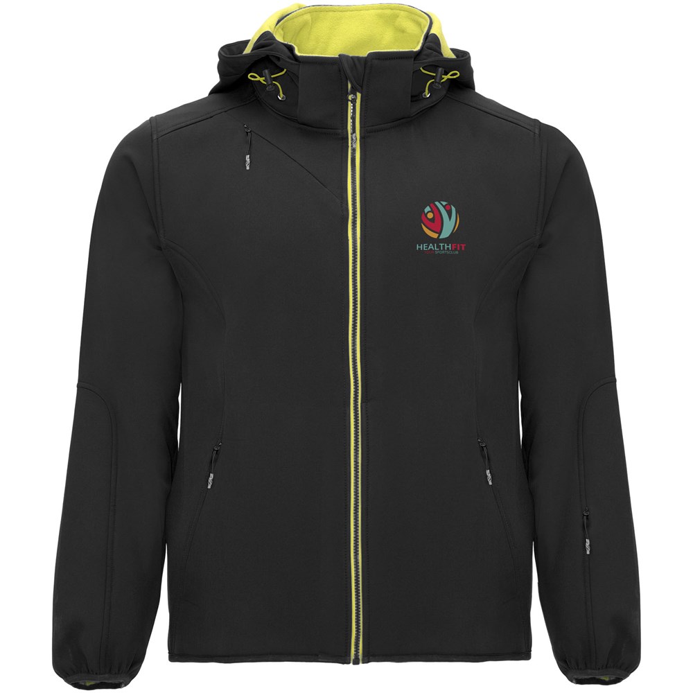 Siberia Softshelljacke Unisex schwarz