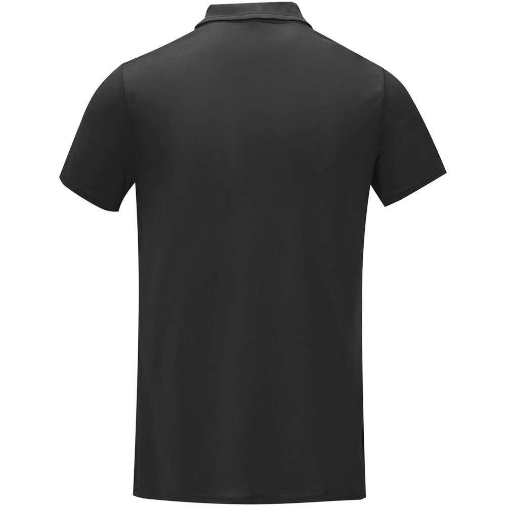 Deimos Poloshirt cool fit mit Kurzärmeln für Herren schwarz