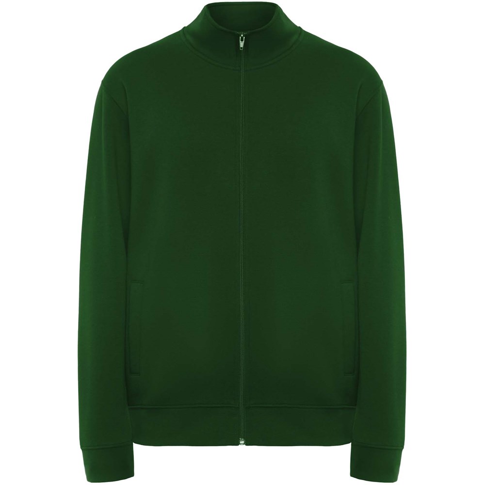 Ulan Sweatjacke Unisex dunkelgrün