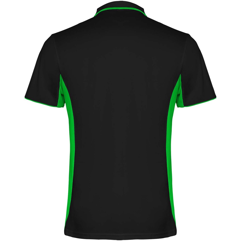 Montmelo Sport Poloshirt Unisex schwarz, limone