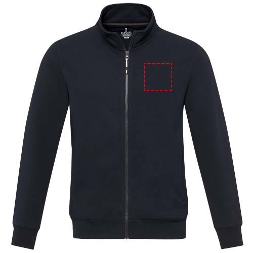 Galena Aware™ Sweatjacke aus recyceltem Material Unisex navy