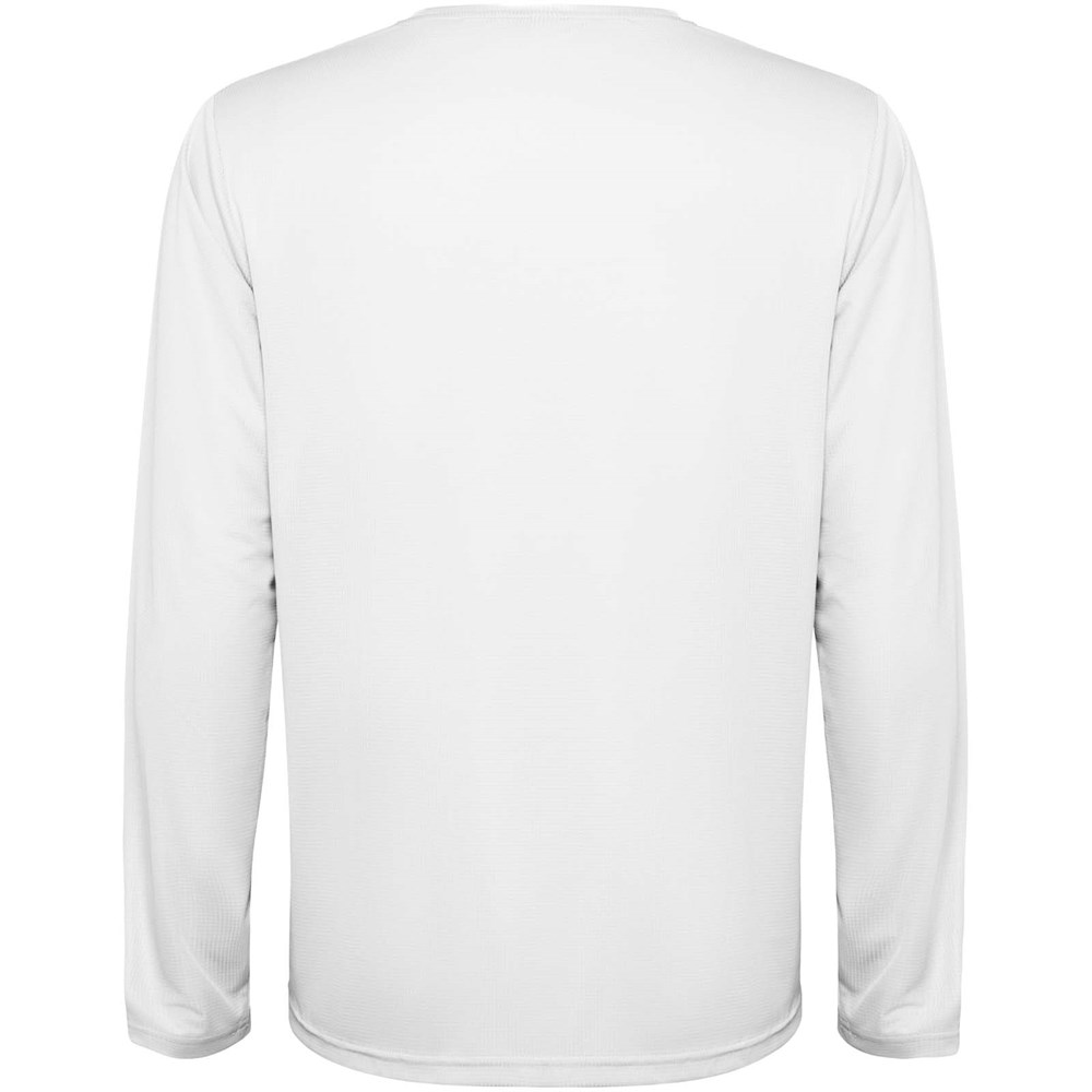 Estoril Langarm-Shirt für Kinder weiss