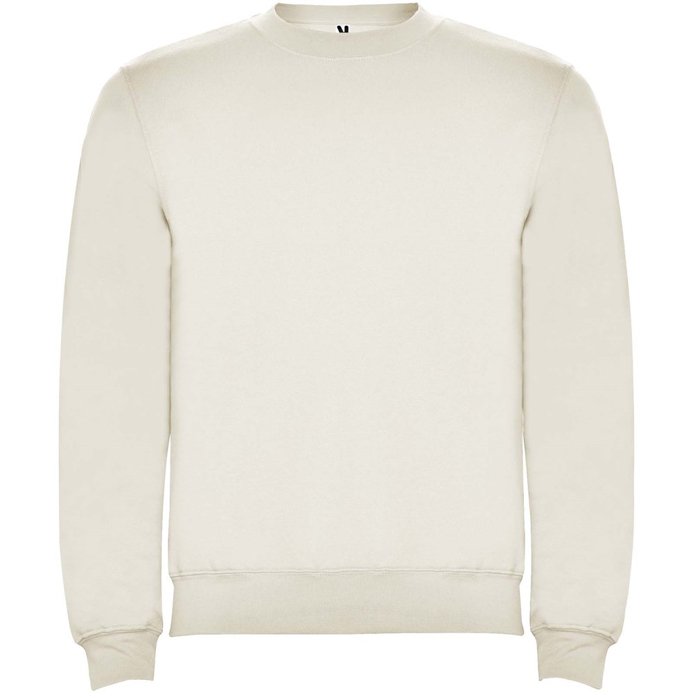 Clasica Sweatshirt mit Rundhalsausschnitt Unisex Vintage White