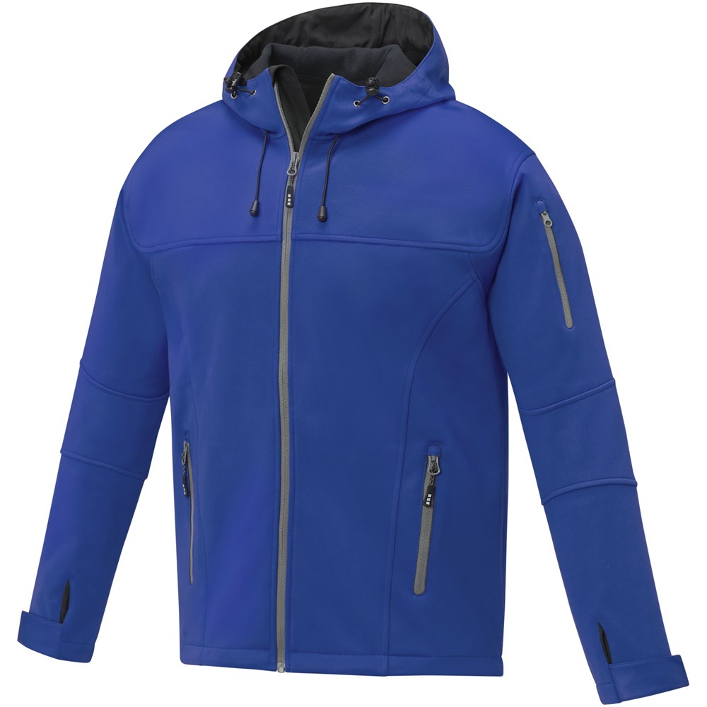 Match Softshelljacke für Herren blau