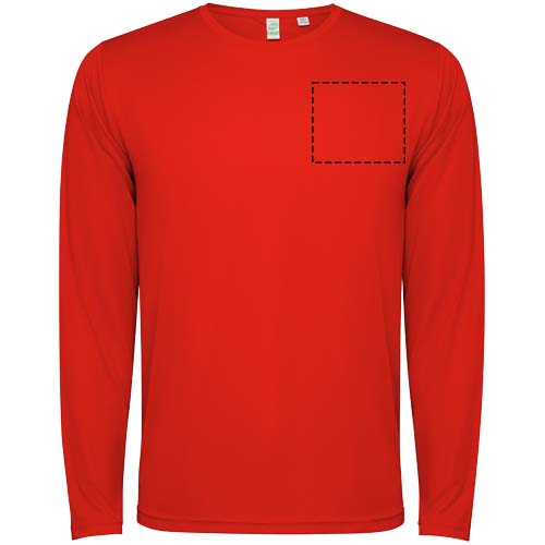 Estoril Langarm-Shirt für Kinder rot