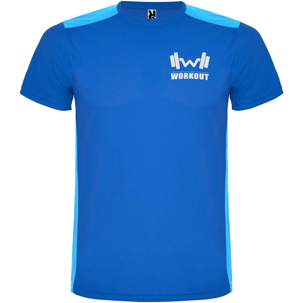 Detroit T-Shirt Unisex aus recyceltem Material royalblau