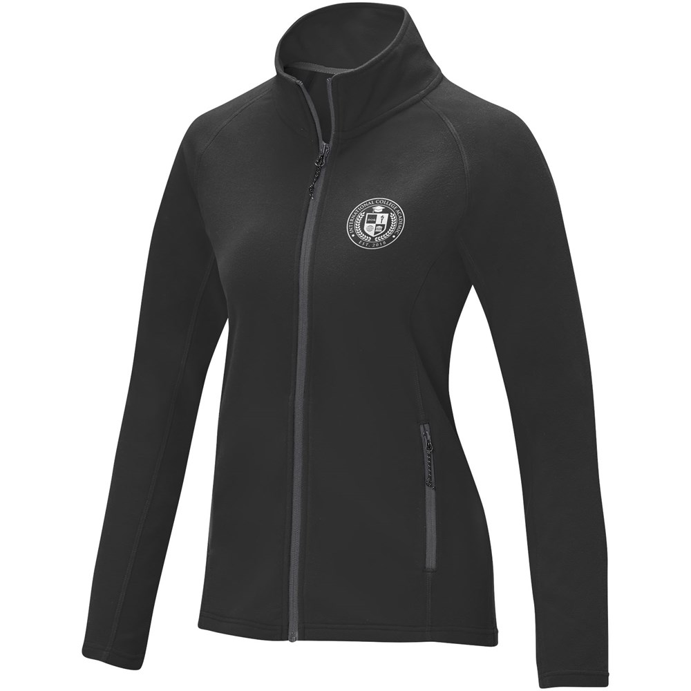 Zelus Fleecejacke für Damen schwarz